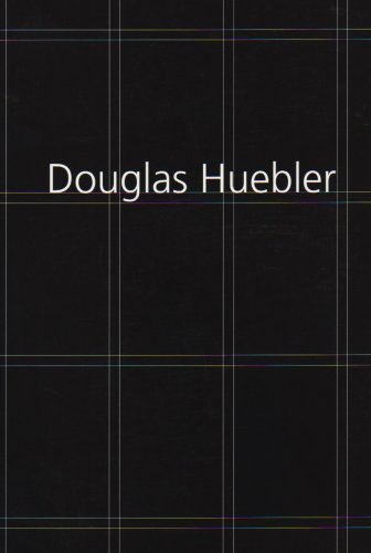 Beispielbild fr Douglas Huebler zum Verkauf von PsychoBabel & Skoob Books