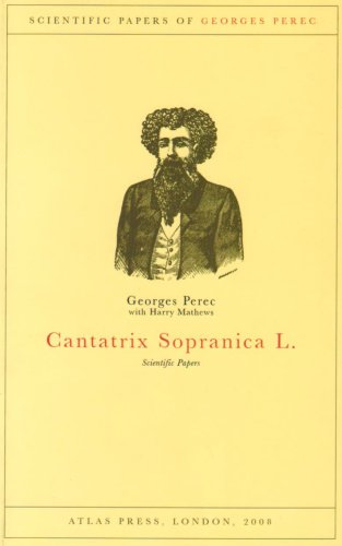 Cantatrix Sopranica L. (9781900565486) by Georges Perec