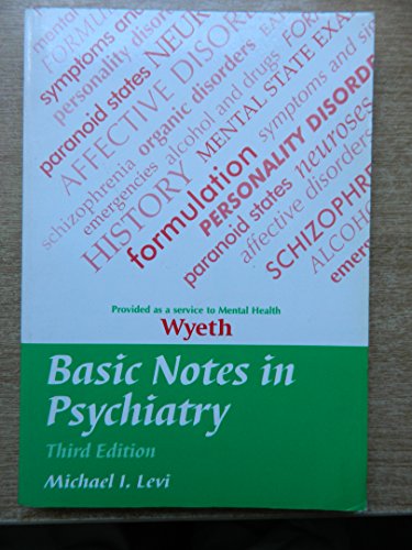 Imagen de archivo de Basic Notes in Psychiatry a la venta por WorldofBooks