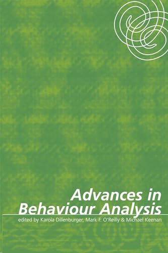 Stock image for Advances in Behaviour Analysis for sale by Better World Books