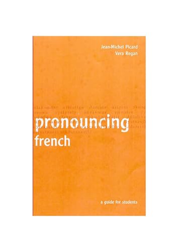 Beispielbild fr Pronouncing French: A Guide for Students zum Verkauf von WorldofBooks