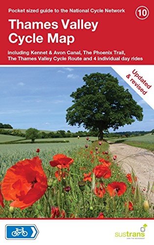 Beispielbild fr Thames Valley Cycle Map: Including Oxford, Reading, Guildford, Maidenhead and Windsor - and 5 Individual Day Rides (Pocket Sized Guide to the National Cycle Network) zum Verkauf von WorldofBooks