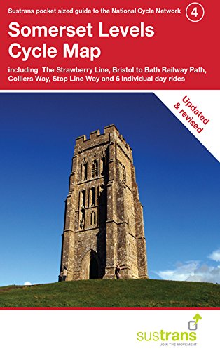 Stock image for Somerset Levels Cycle Map: Including the Strawberry Line, Bristol to Bath Railway Path, Colliers Way, Stop Line Way Plus 6 Individual Day Rides (CycleCity Guides) for sale by WorldofBooks