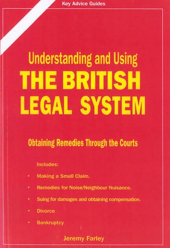 9781900694537: Understanding and Using the British Legal System