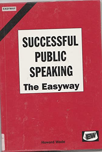 Beispielbild fr Successful Public Speaking: The Easyway (Easyway Guides) zum Verkauf von AwesomeBooks