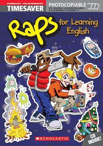 9781900702485: For Learning English with audio cassette (Timeaver Raps!)