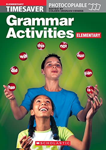 Stock image for Grammar Activities Elementary: Teacher's reference key (Timesaver) for sale by WorldofBooks