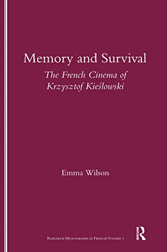 Stock image for Memory and Survival: The French Cinema of Krzysztof Kieslowski for sale by Revaluation Books