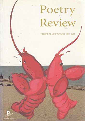 Imagen de archivo de Poetry Review: v. 92, Issue 3 a la venta por AwesomeBooks