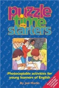 Stock image for Puzzle time for starters for sale by Iridium_Books