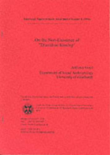 On the Non-Existence of 'Dravidian Kinship' (Edinburgh Papers in South Asian Studies) (9781900795050) by Good, Anthony