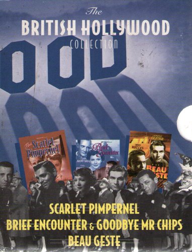 Stock image for Scarlet Pimpernel", "Beau Geste", "Brief Encounter", "Goodbye Mr.Chips". Starring Trevor Howard & Cast (British Hollywood Collection) for sale by Langdon eTraders
