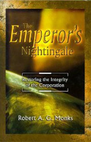 Beispielbild fr The Emperor's Nightingale: How the Emerging Dynamics of Corporate Complexity Will Restore Integrity to Economic Life in the New Millennium zum Verkauf von Cambridge Rare Books