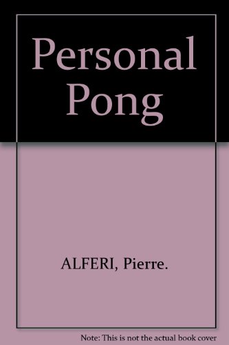 Personal pong (9781900968454) by ALFERI, Pierre.
