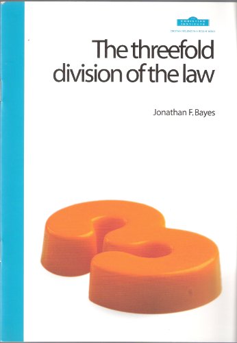 Imagen de archivo de The Three Fold Division of the Law a la venta por MusicMagpie