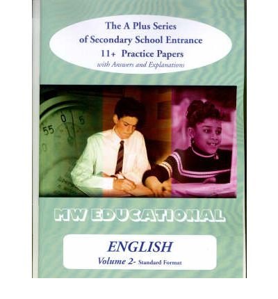 Beispielbild fr English (standard Format): 11 Plus Practice Papers: v. 2 zum Verkauf von WorldofBooks