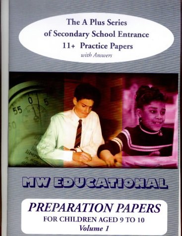 9781901146547: Preparation Papers: The A Plus Series of Secondary School Entrance 11+ Practice Papers: v. 1