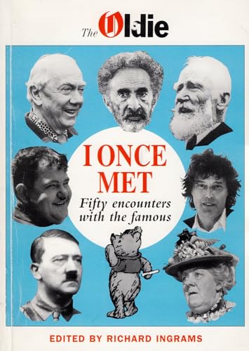 Beispielbild fr I Once Met: Fifty Encounters with the Famous zum Verkauf von WorldofBooks