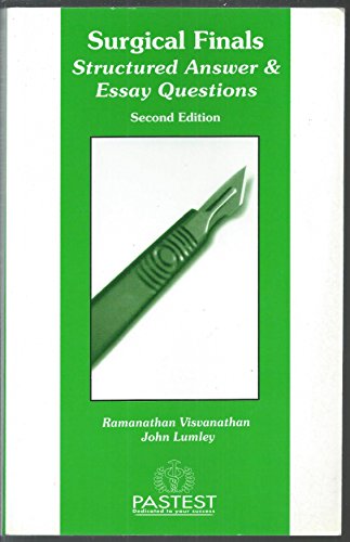Surgical Finals (9781901198430) by Ramanthan Visvanathan; John Lumley