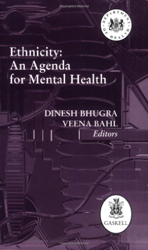 Beispielbild fr Ethnicity: An Agenda for Mental Health zum Verkauf von WorldofBooks