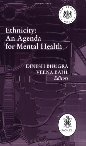 Stock image for Ethnicity: An Agenda for Mental Health for sale by WorldofBooks