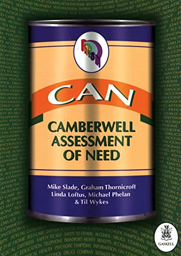Stock image for CAN: Camberwell Assessment of Need for sale by WorldofBooks
