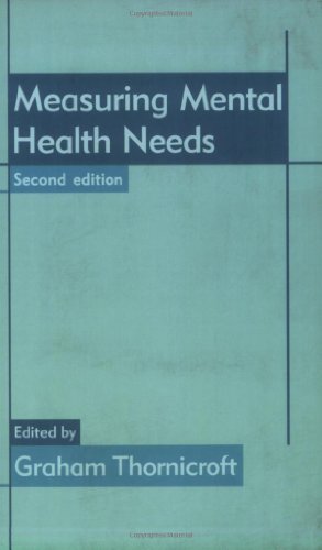 Beispielbild fr Measuring Mental Health Needs zum Verkauf von Anybook.com