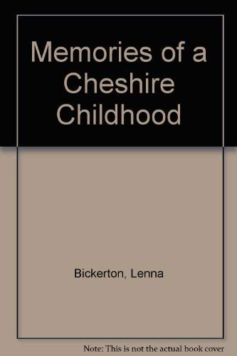 Beispielbild fr Memories of A Cheshire Childhood. zum Verkauf von Little Owl Books