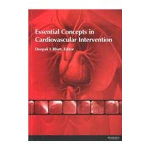 Imagen de archivo de Essential Concepts in Cardiovascular Intervention a la venta por Books Puddle