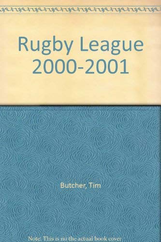 9781901347074: Rugby League 2000-2001