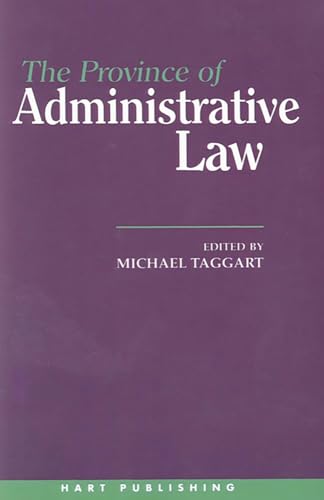 Beispielbild fr The Province of Administrative Law zum Verkauf von Anybook.com