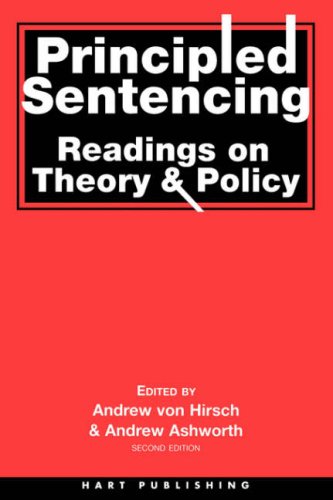 9781901362138: Principled Sentencing: Readings on Theory and Policy