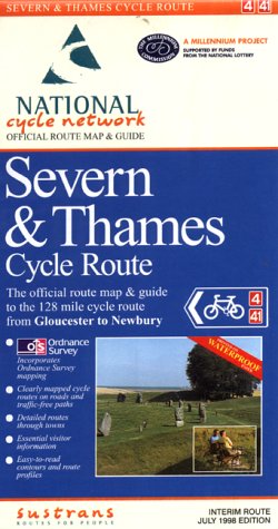 Stock image for Severn Bridge to Newbury (Sustrans National Cycle Network) for sale by WorldofBooks