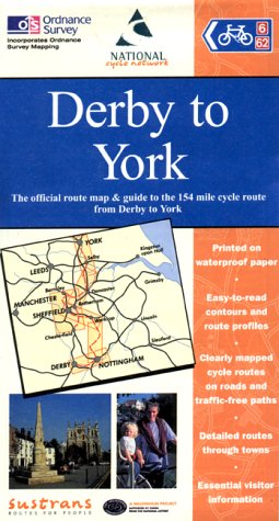 Beispielbild fr Derby to York Cycle Route (Sustrans National Cycle Network) zum Verkauf von WorldofBooks