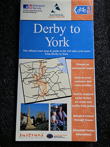 Stock image for Derby to York Cycle Route (Sustrans National Cycle Network) for sale by WorldofBooks