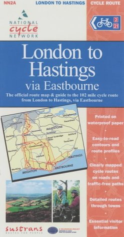 Beispielbild fr London to Hastings, Via Eastbourne, Cycle Route (Sustrans National Cycle Network) zum Verkauf von WorldofBooks