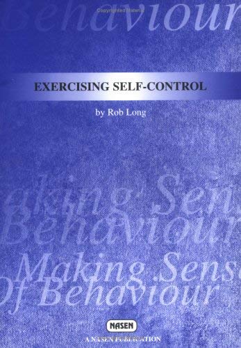 9781901485080: Exercising Self-control (Nasen Publication)