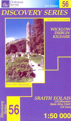 Stock image for Wicklow, Dublin, Kildare: Sheet 56 (Irish Discovery Series) for sale by WorldofBooks