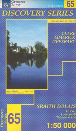 Beispielbild fr Clare, Limerick, Tipperary: Sheet 65 (Irish Discovery Series) zum Verkauf von WorldofBooks