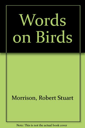 Stock image for Words on Birds for sale by Simply Read Books