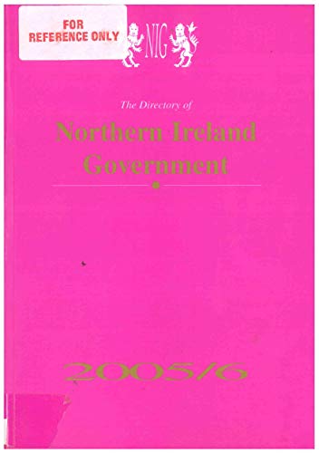 9781901581829: The Directory of Northern Ireland Government