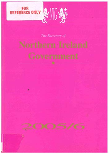 9781901581829: The Directory of Northern Ireland Government, 2005/06
