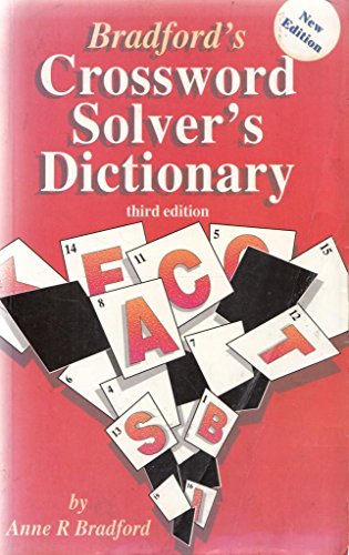 Beispielbild fr Bradford's Crossword Solver's Dictionary zum Verkauf von AwesomeBooks