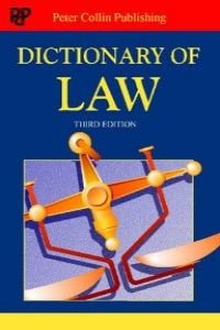 Stock image for Dictionary of Law for sale by Better World Books