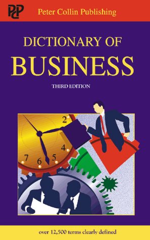 Imagen de archivo de Dictionary of Business a la venta por Better World Books
