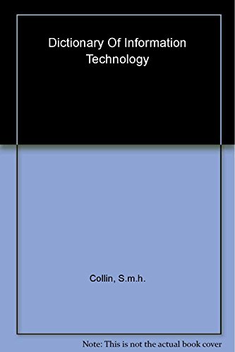 9781901659559: Dictionary Of Information Technology