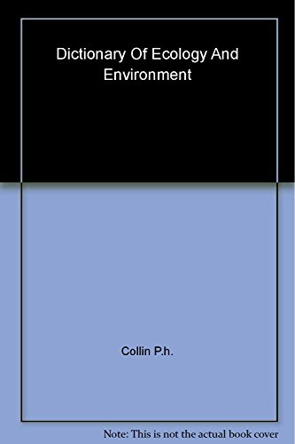 9781901659610: Dictionary of Ecology and the Environment