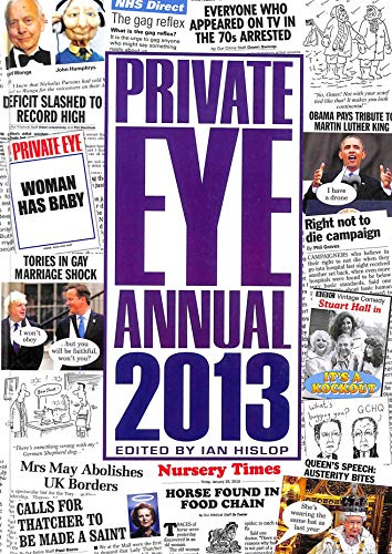 Beispielbild fr Private Eye Annual 2013 (Annuals) zum Verkauf von WorldofBooks