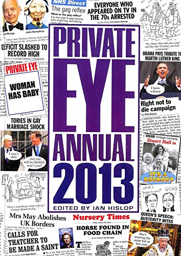 Stock image for Private Eye Annual 2013 for sale by SecondSale