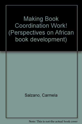Making Book Coordination Work (9781901830163) by Salzano, Carmela